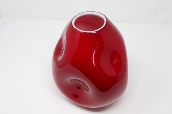 Vase Vintage En Verre d'Art De Murano, Italie, 1970s