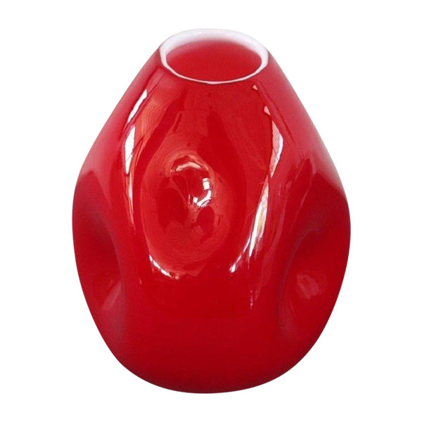 Vase Vintage En Verre d'Art De Murano, Italie, 1970s