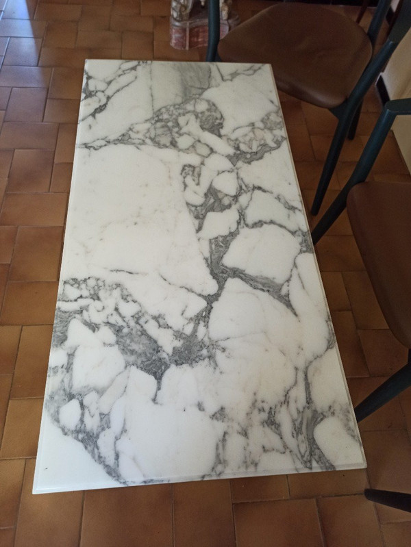 Louis XVI style coffee table by Jean Mocqué 