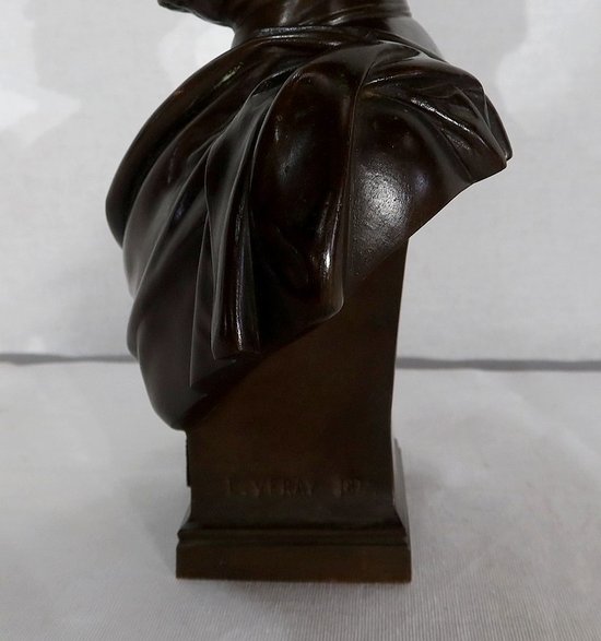 Bronze Bust " The Count of Chambord " by J-L Véray - End of XIXth century