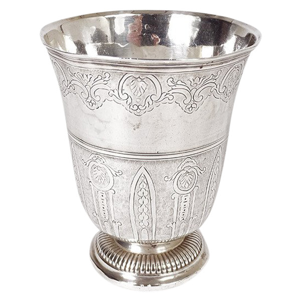 Timpani Pedouche Sterling Silver Farmers General Shells 161gr XVIIIth