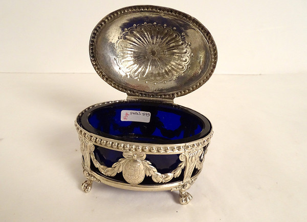 Überdachter Salzkeller Louis XVI Saleron Silver Farmers General Paris XVIII