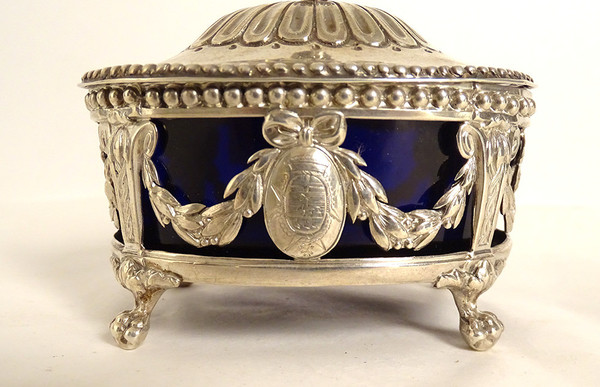 Überdachter Salzkeller Louis XVI Saleron Silver Farmers General Paris XVIII