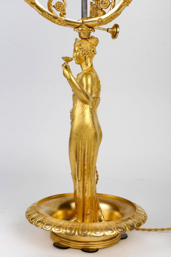 Lampada Bouillotte di epoca impero