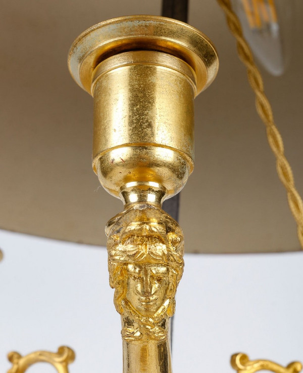 Lampada Bouillotte di epoca impero