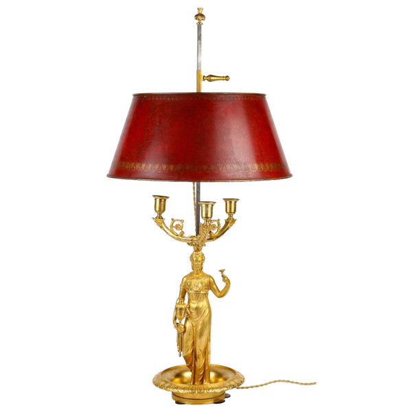 Lampada Bouillotte di epoca impero