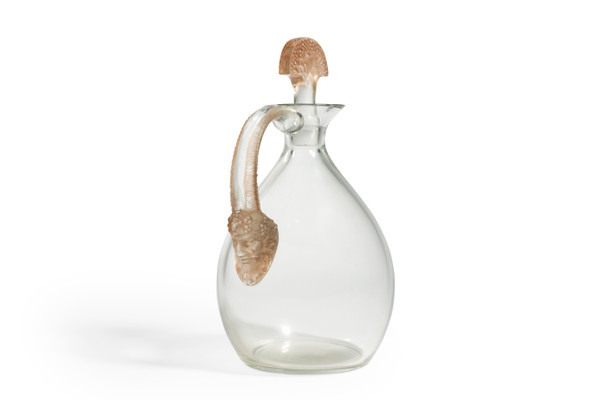 The Satyre Carafe by René Lalique 