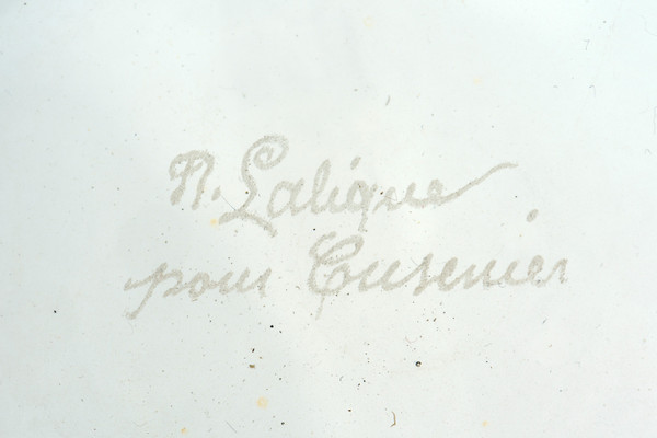 The Satyre Carafe by René Lalique 