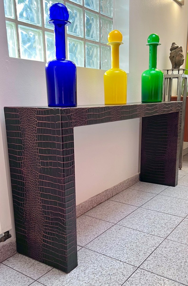 Coppia di console di design