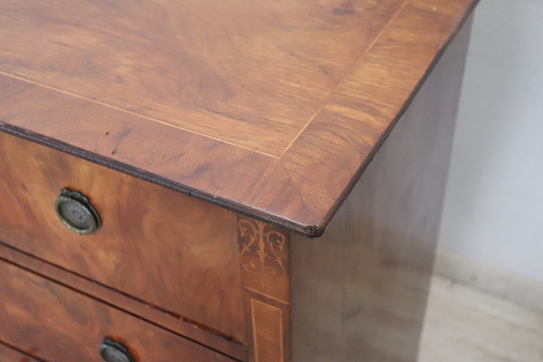 Commode italienne ancienne, fin du 19e siècle 
