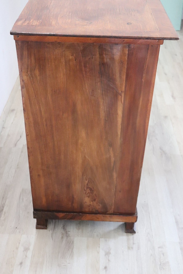 Commode italienne ancienne, fin du 19e siècle 