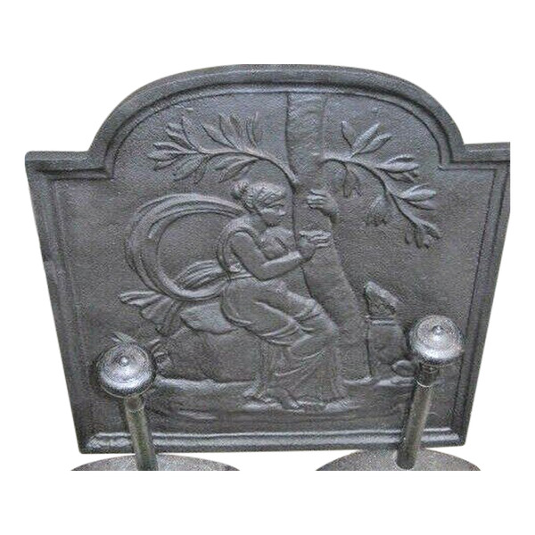 Plaque ancienne de cheminée 