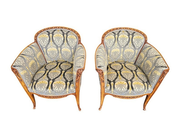 Set da soggiorno Louis Majorelle “Aubépine”
