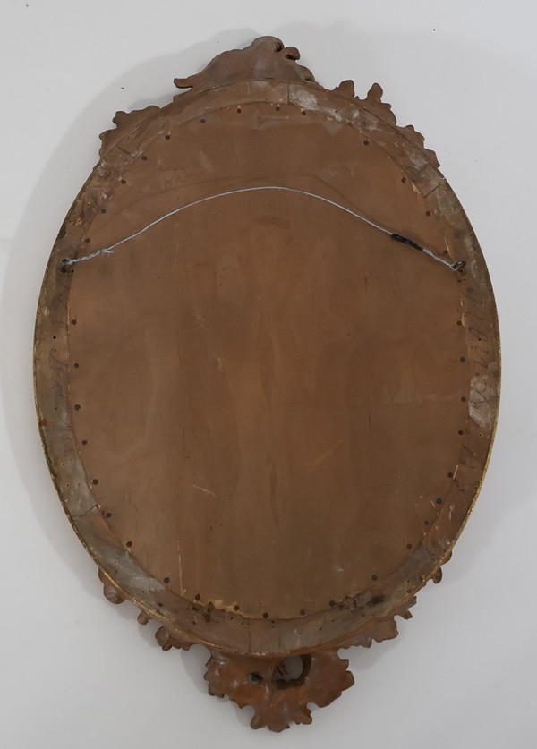 Specchio ovale epoca Napoleone III 