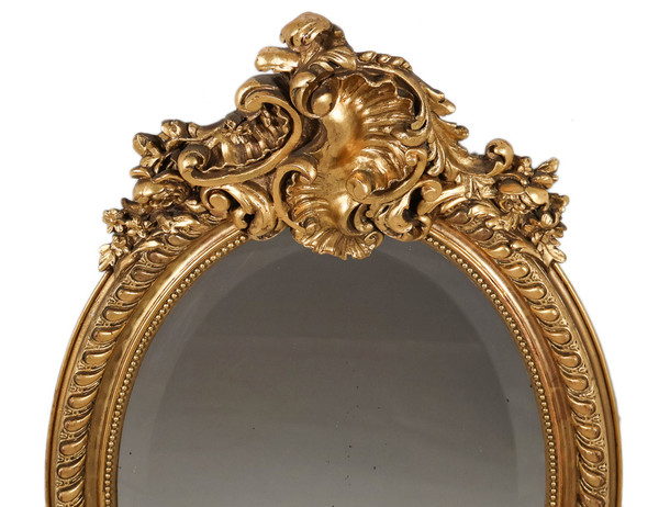 Specchio ovale epoca Napoleone III 