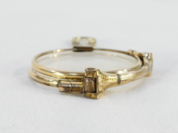 Bicchiere Lorgnon binocolo Faccia principale in ARGENTO STERLING vermeil