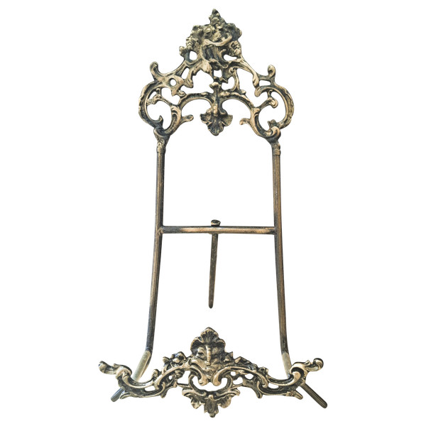 Old Gilt Bronze Frame Support from the Early 20th Century in Louis XV Style 