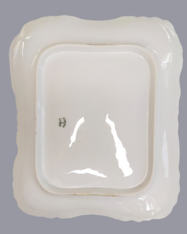 Coupe en porcelaine par Haviland, circa 1891 Limoges 