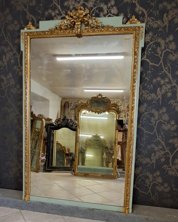 Miroir/trumeau XIX 195x 116