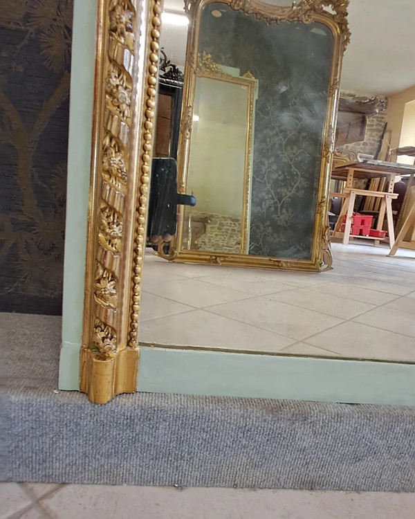 Miroir/trumeau XIX 195x 116