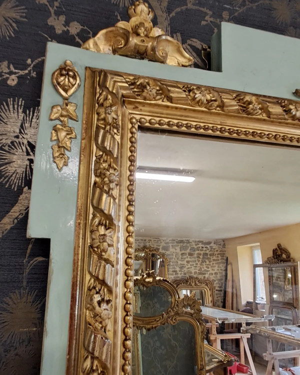 Miroir/trumeau XIX 195x 116