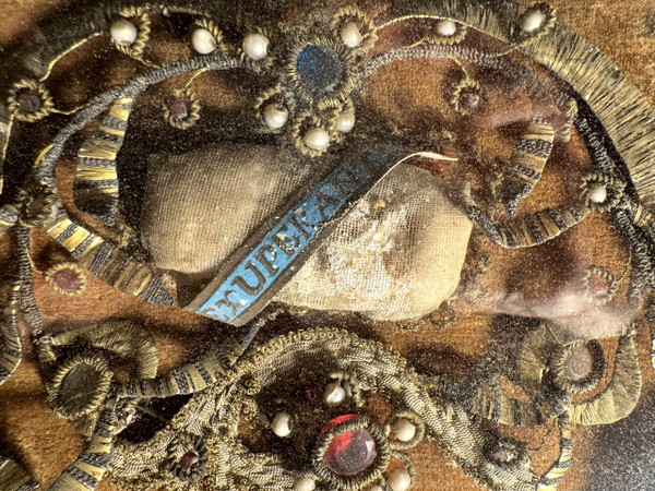 Important Tableau Reliquaire Aux Quatre Reliques - Early 18th century