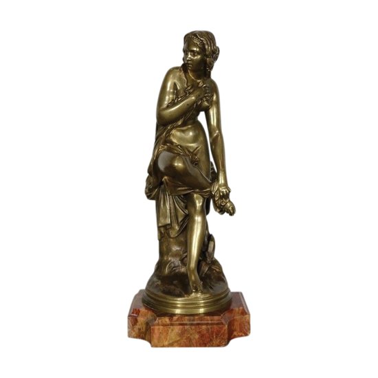  Bronze d’une Baigneuse, de A. Carrier-Belleuse - Milieu XIXe 