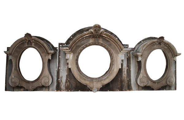 Two Zinc Bull's-eyes
