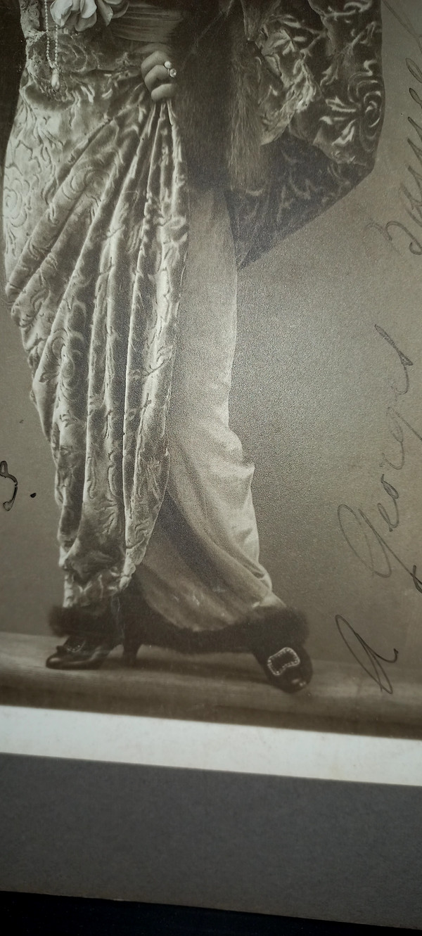 Photo Mado Minty New York 1913 signée et dédicacée 