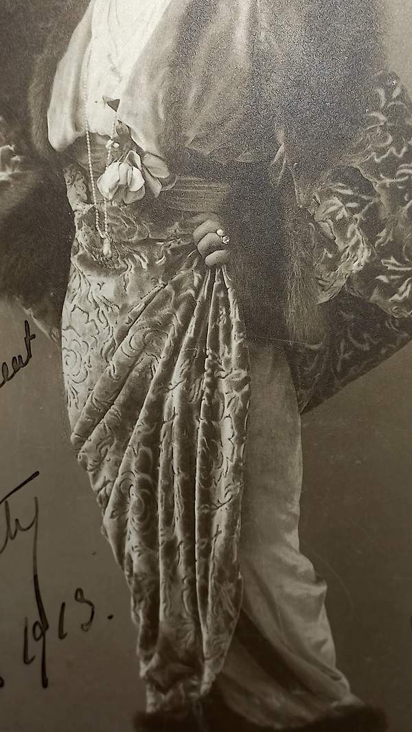 Photo Mado Minty New York 1913 signée et dédicacée 