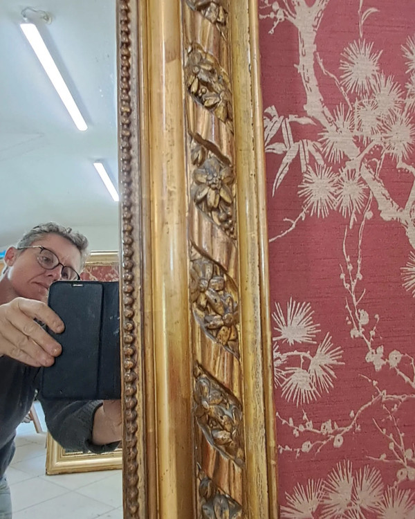 Louis Philippe period mirror 157 x 97