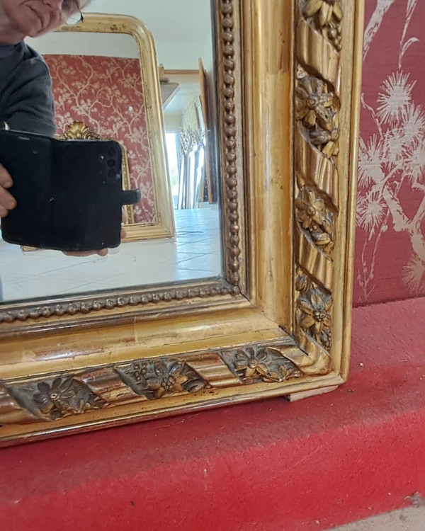 Louis Philippe period mirror 157 x 97