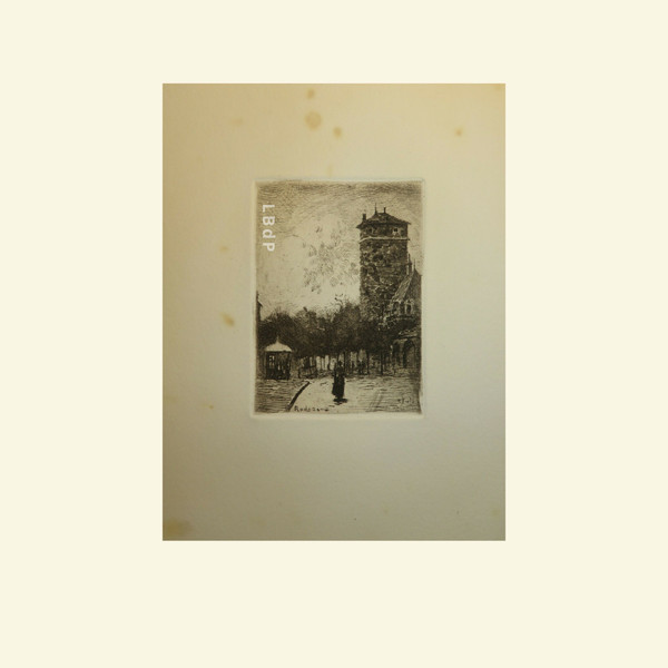 Etching by Eugène Viala - aquafortist from Aveyron