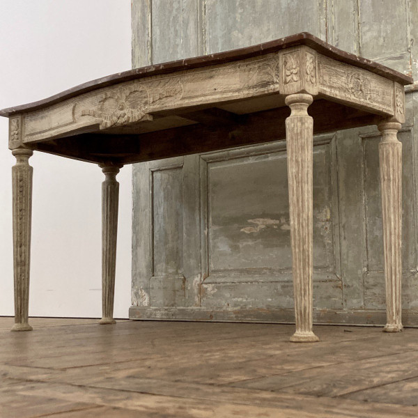 Large Louis XVI period console table