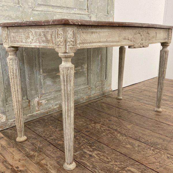 Large Louis XVI period console table