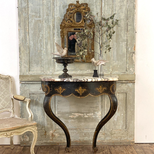 Console d'époque Régence