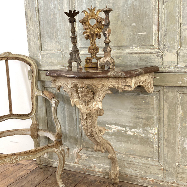 Console d'époque Régence