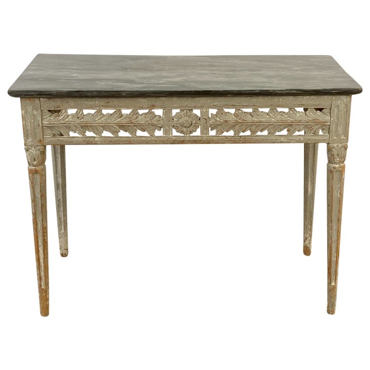 Louis XVI period console table