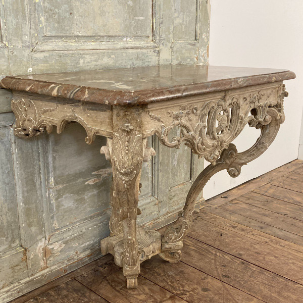 Console d'époque Régence