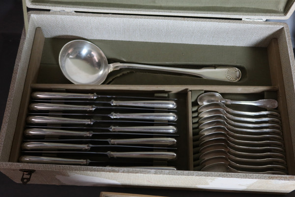 97-teilige Menagerie Christofle Muschelmodell