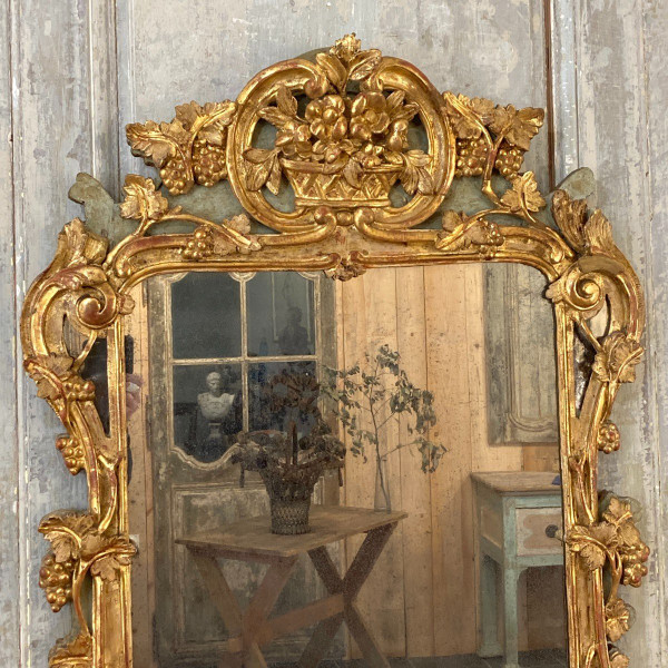 18th century Provencal mirror