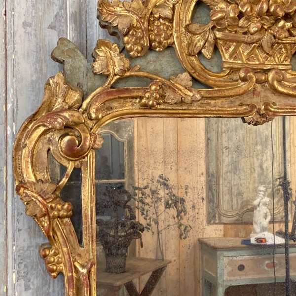 18th century Provencal mirror