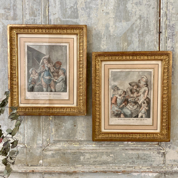 Pair of 18th century engravings