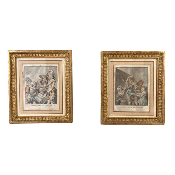 Pair of 18th century engravings