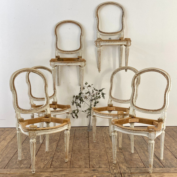 Set di 6 sedie in stile Transition