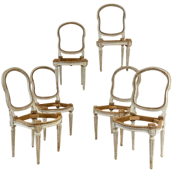 Set di 6 sedie in stile Transition