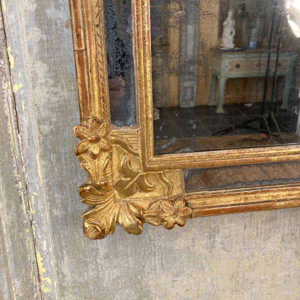 Miroir à parecloses  XVIIIème