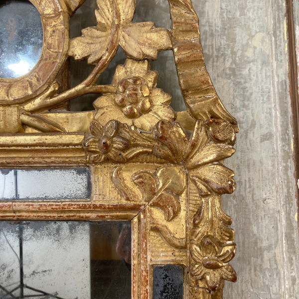 Miroir à parecloses  XVIIIème
