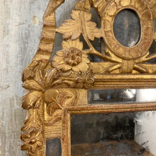 Miroir à parecloses  XVIIIème