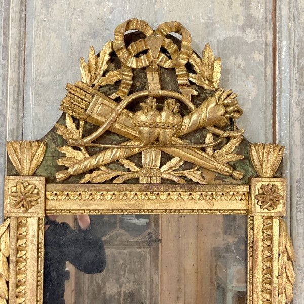 Miroir d'époque Louis XVI